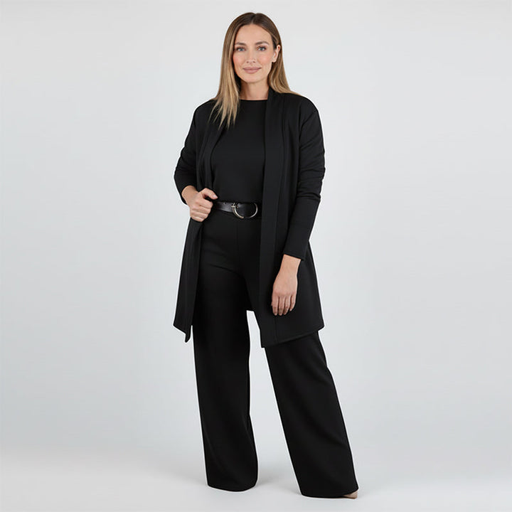 Lea II | Třídílná souprava s dlouhým kardiganem, topem a kalhotami