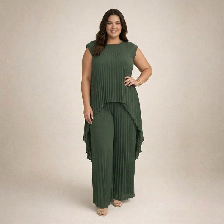Maja | Elegantní plisovaná souprava