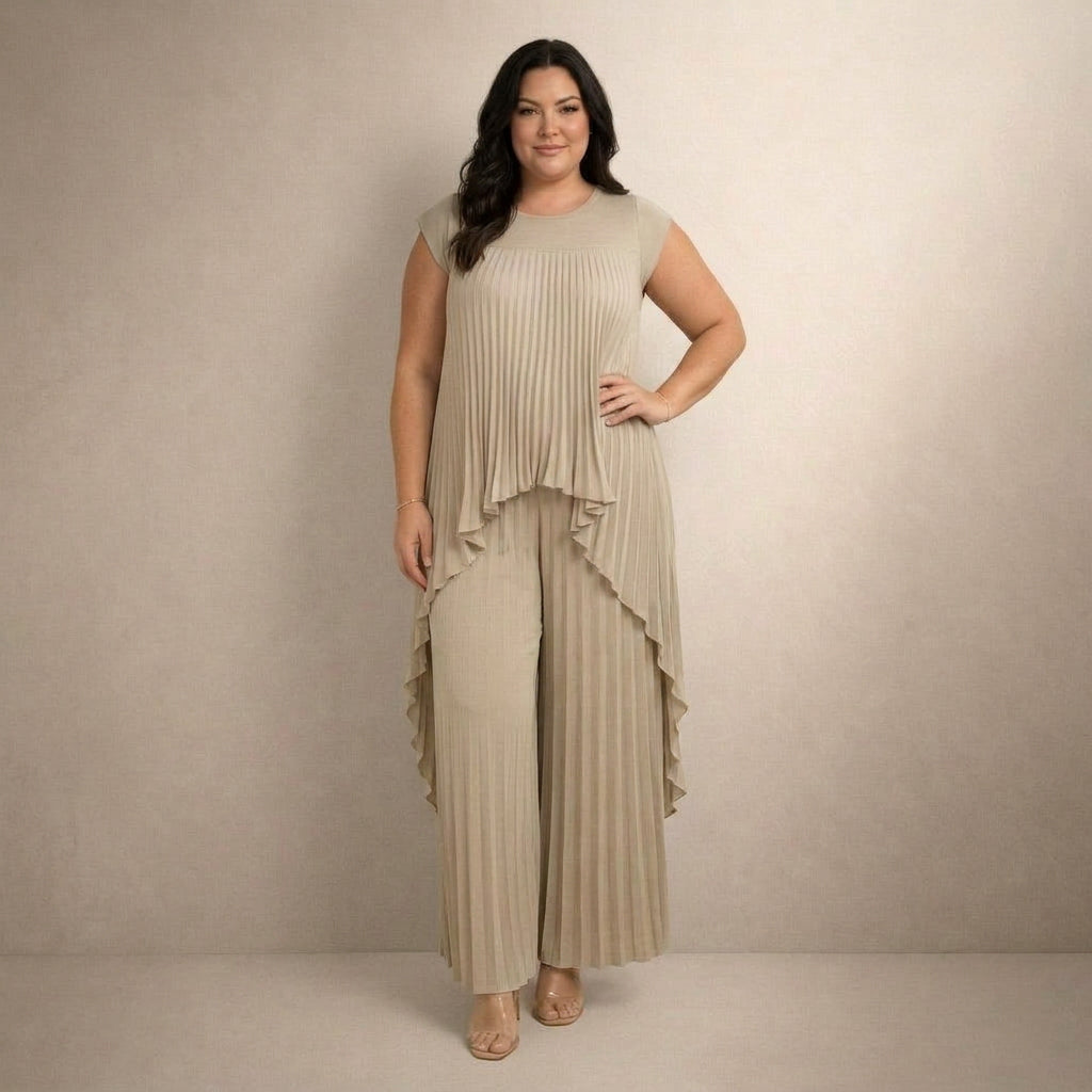 Maja | Elegantní plisovaná souprava