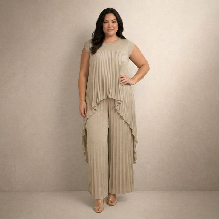 Maja | Elegantní plisovaná souprava