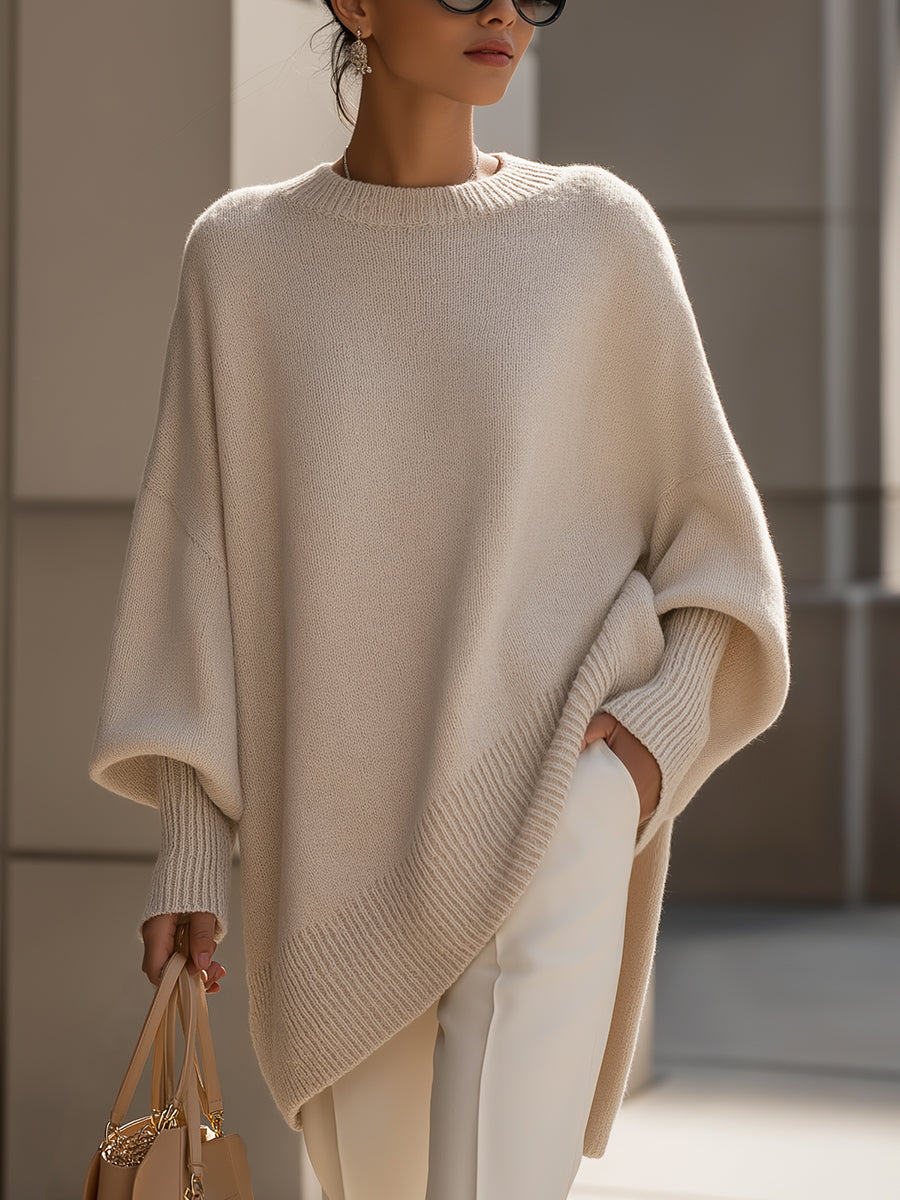 Carmen | Oversize svetr s drapováním