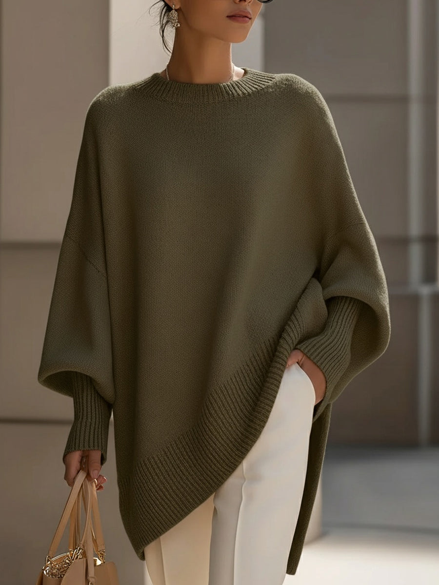 Carmen | Oversize svetr s drapováním