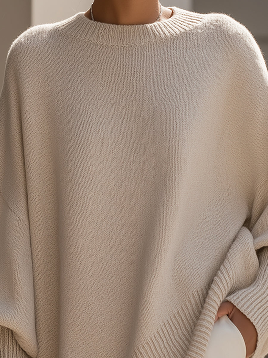 Carmen | Oversize svetr s drapováním