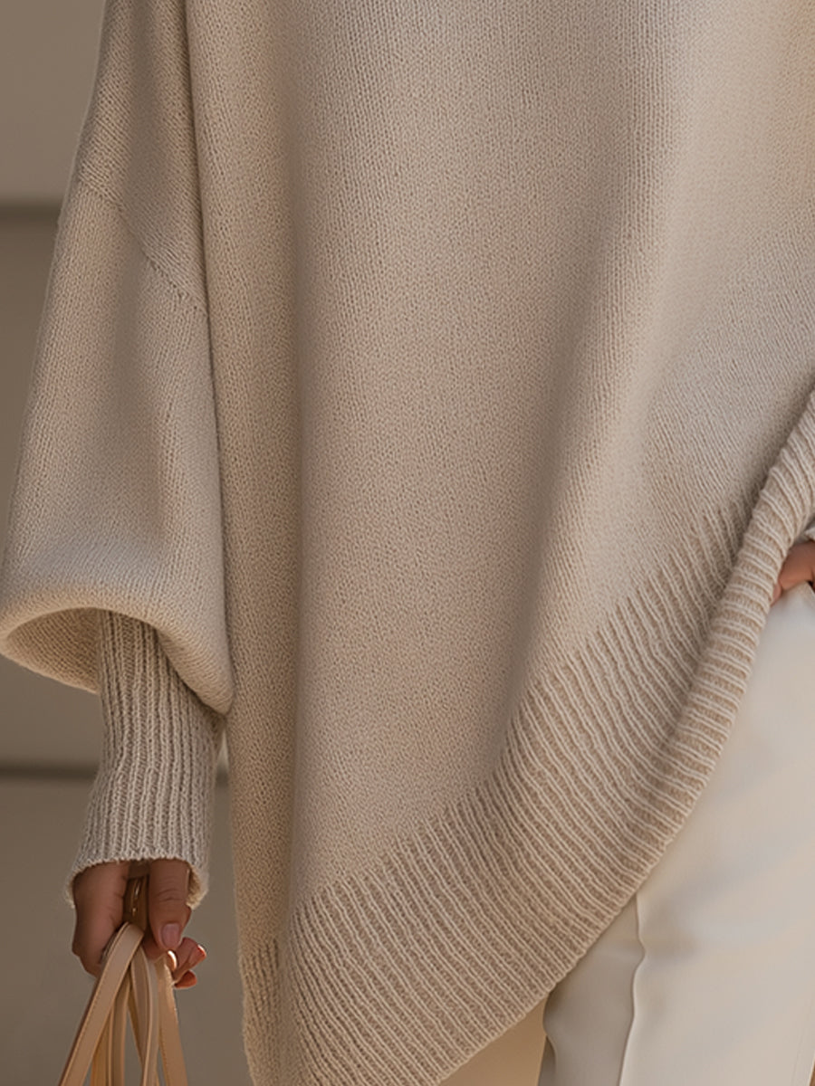 Carmen | Oversize svetr s drapováním