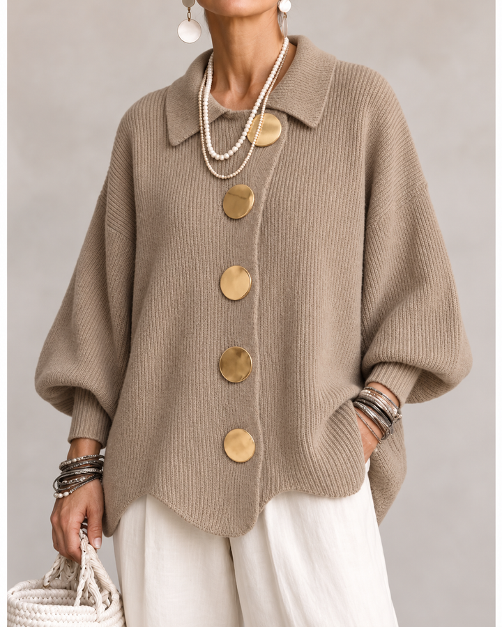 Jasna | Oversize kardigan s límcem