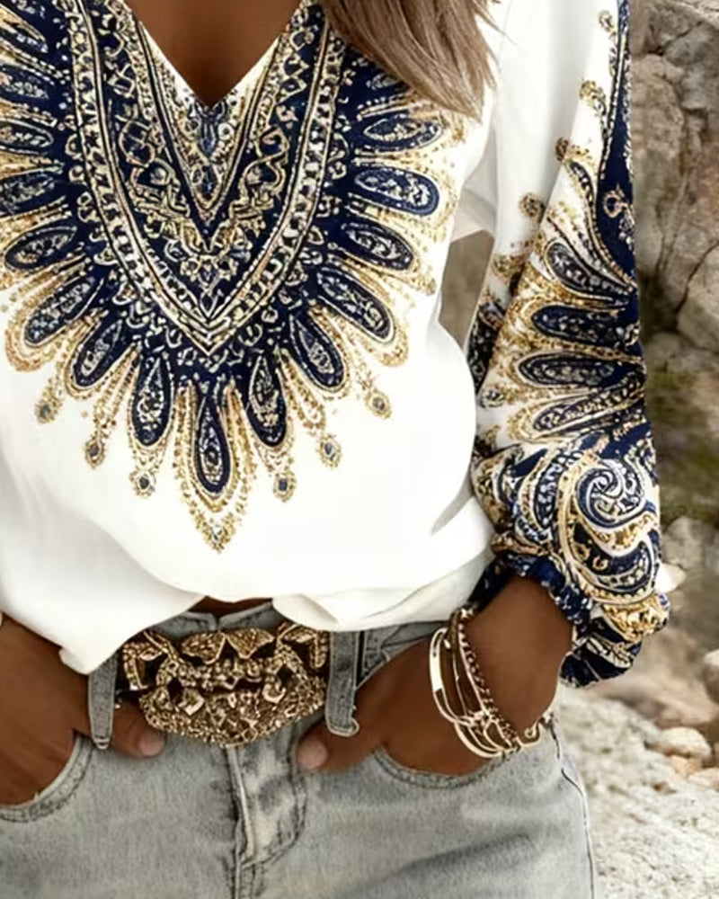 Drahuše | Blůza se vzorem paisley