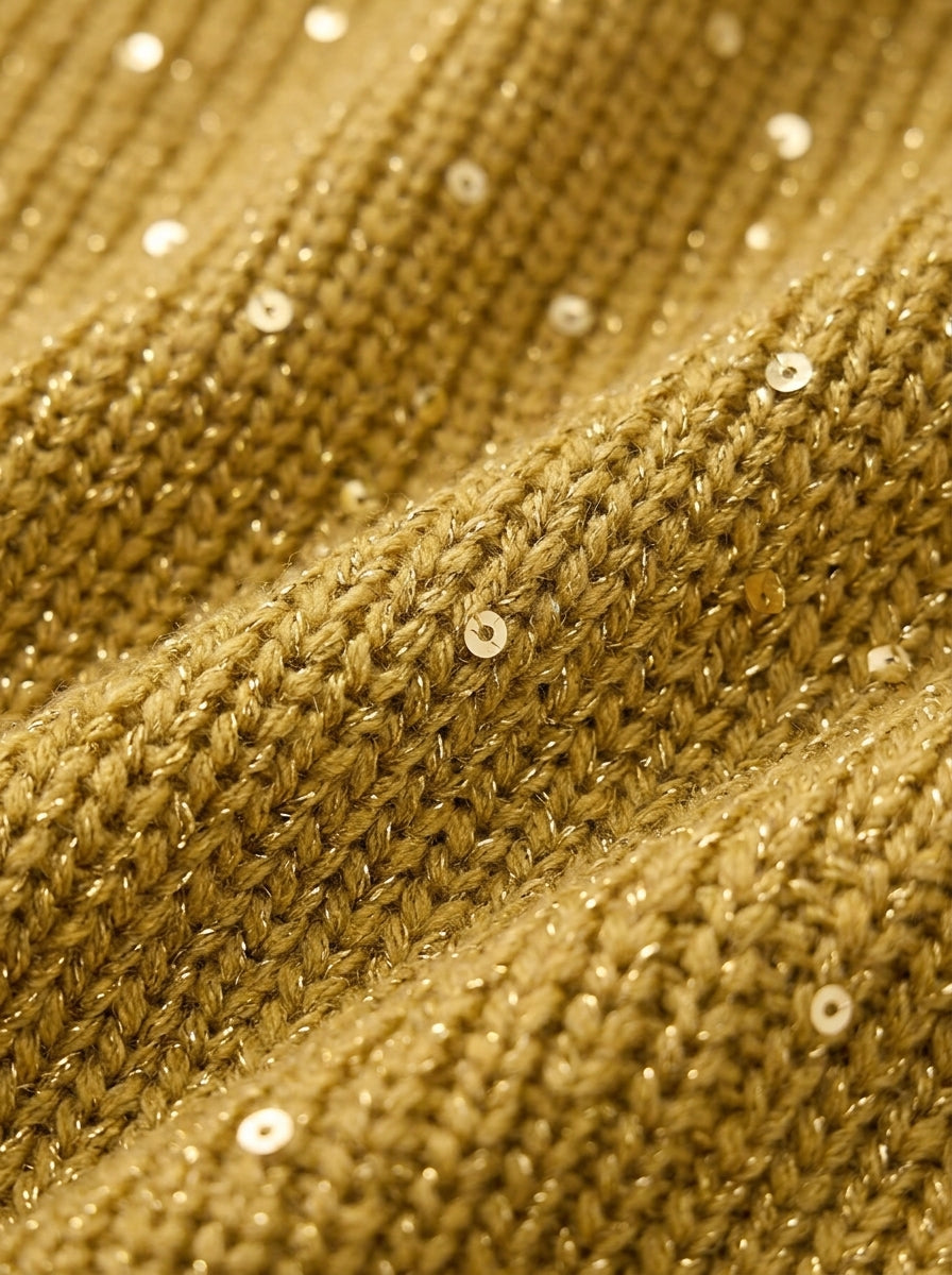 Perla | Oversize kardigan se zlatými knoflíky