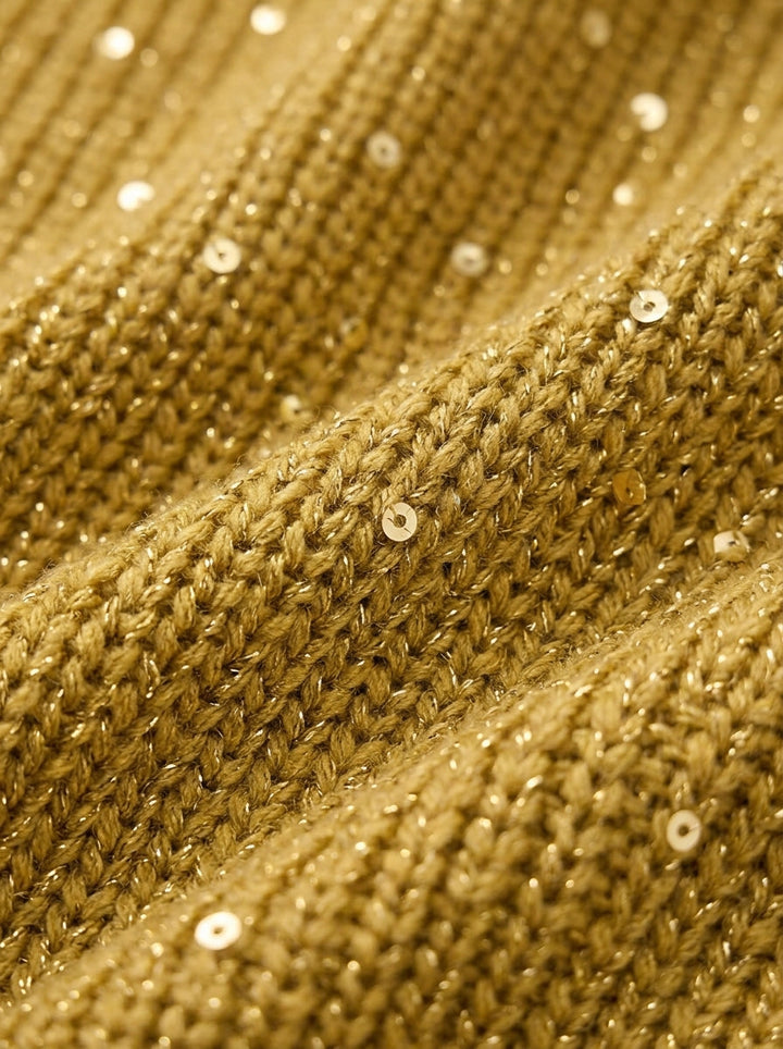 Perla | Oversize kardigan se zlatými knoflíky